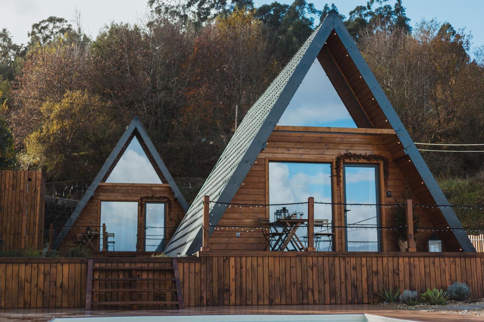 הוילה ארקוס דה ואלדבז Casas Da Madrinha מראה חיצוני תמונה